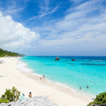 Take A Walk Around the Glowing Coloured Beaches of Bermuda